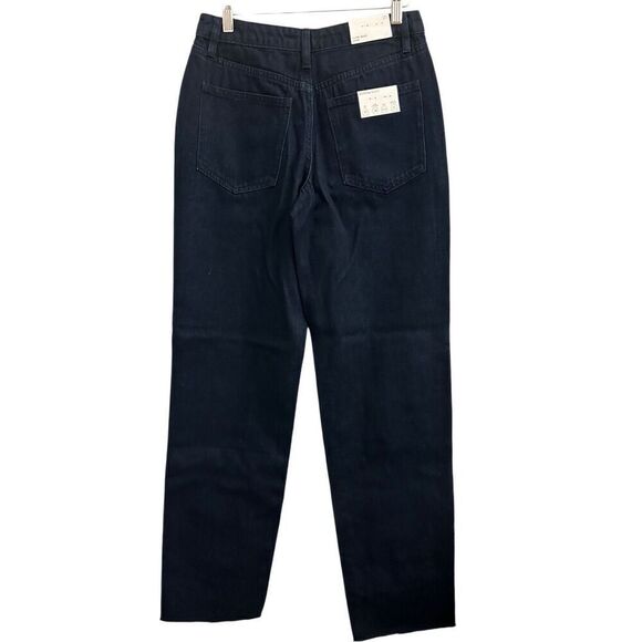 NWT WeWoreWhat Low Rise Dad Jeans 25 raw hem - Picture 5 of 13